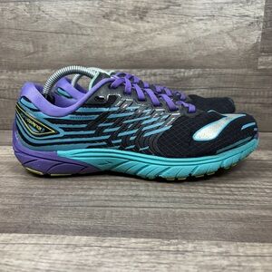 Brooks Pure Cadence 5 Black Purple Womens US Size 8.5 1202151B009 Running Shoes